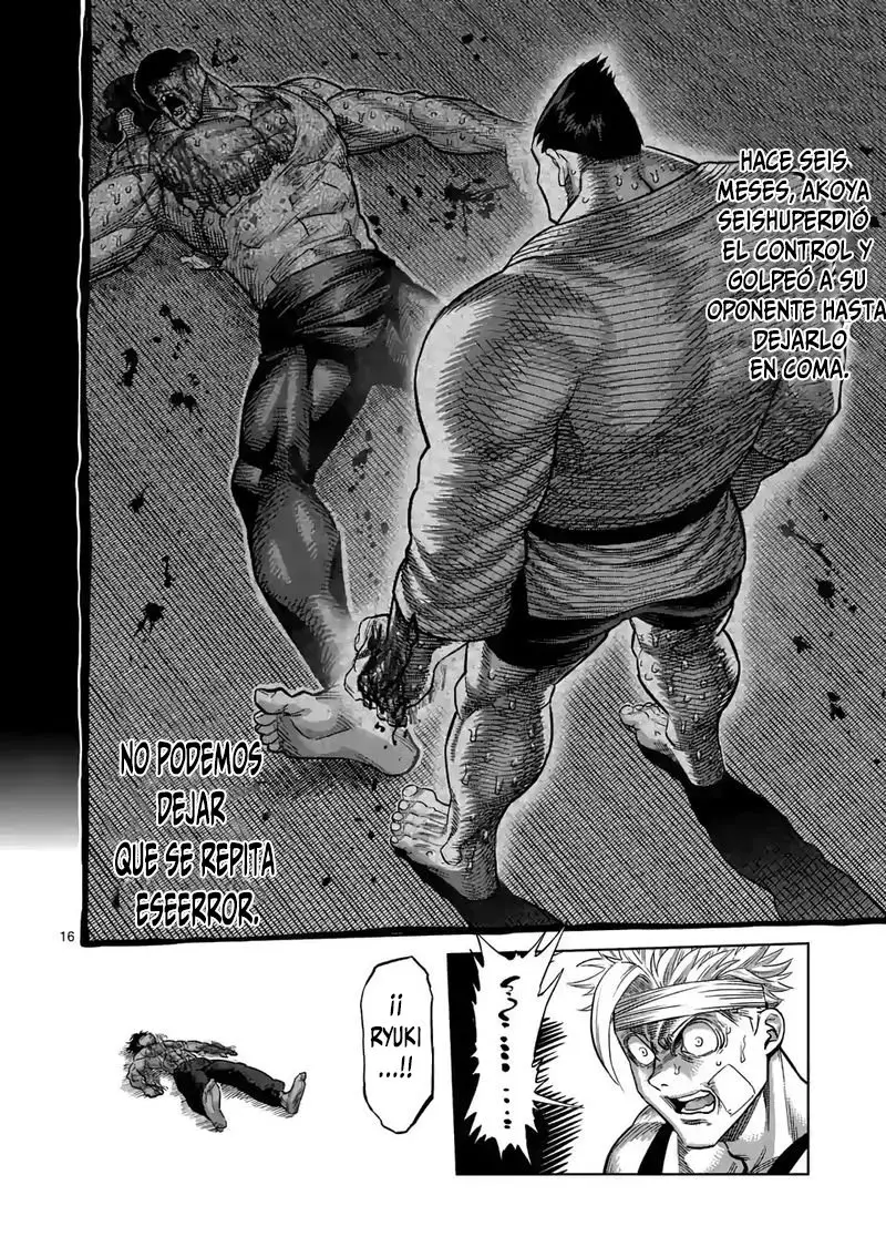 Kengan Omega capítulo 39 página 16