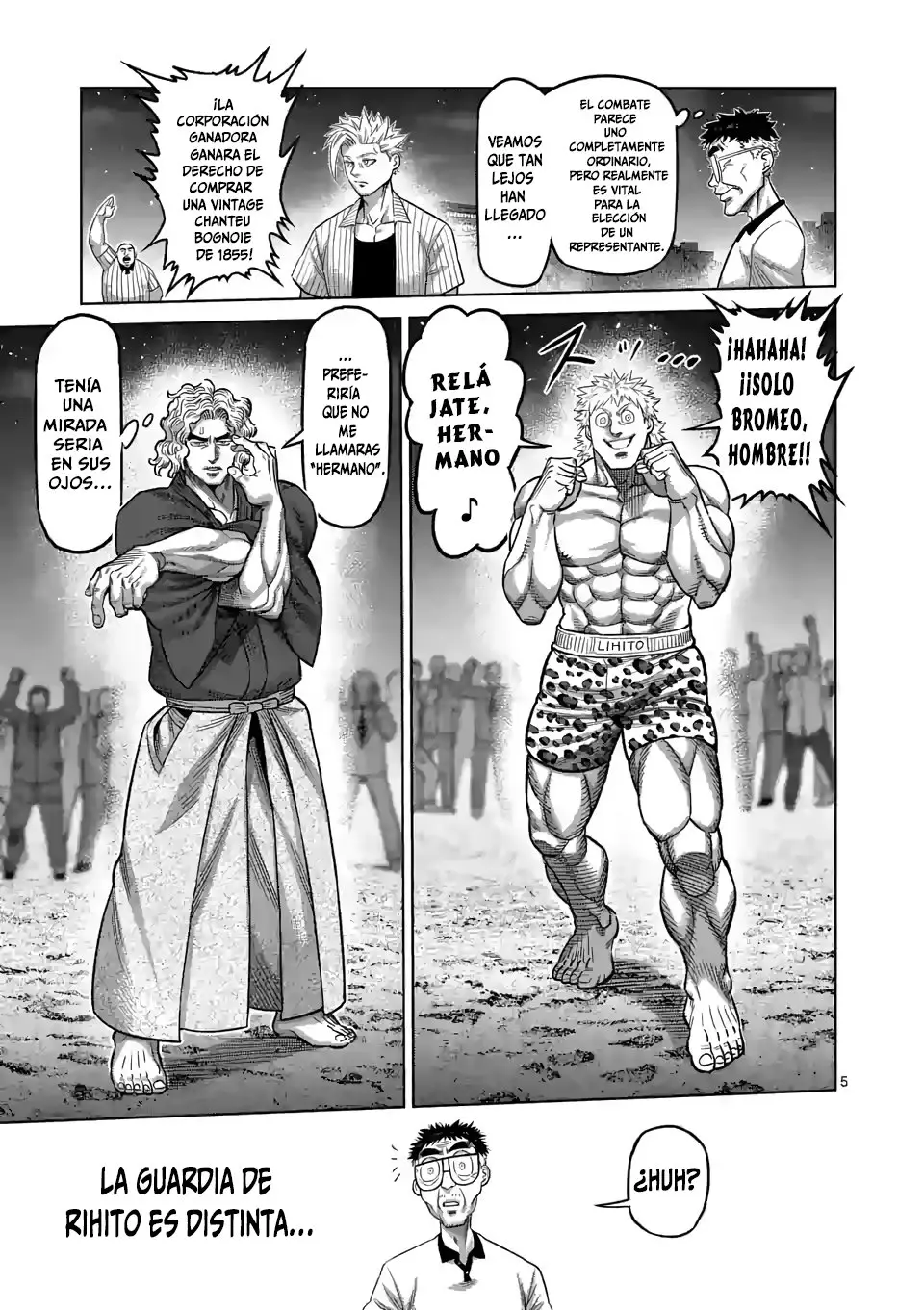 Kengan Omega capítulo 43 página 5