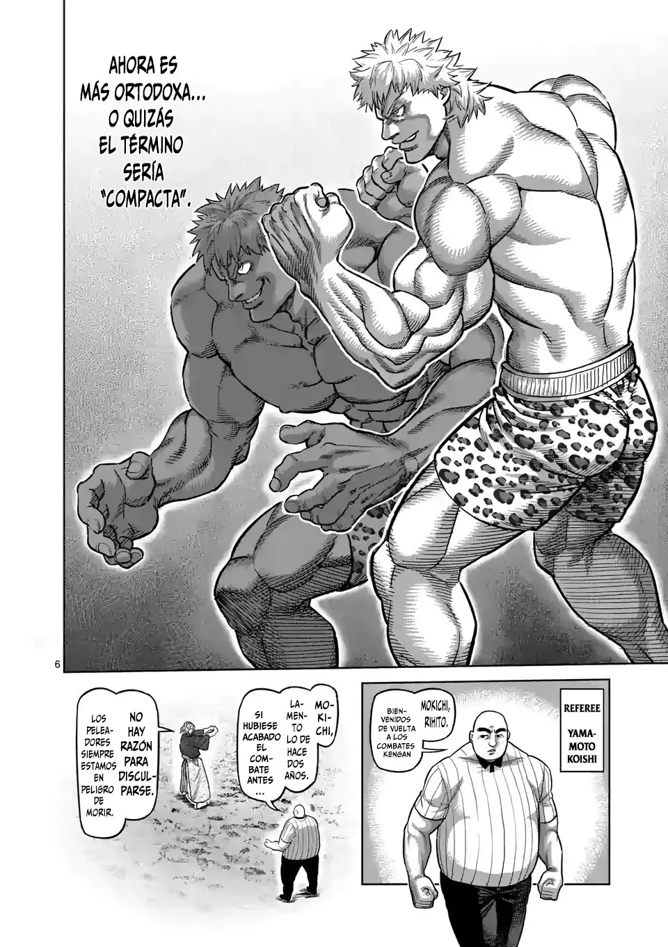 Kengan Omega capítulo 43 página 6