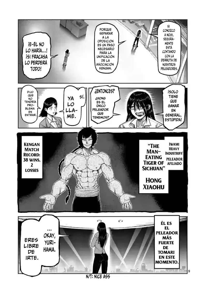 Kengan Omega capítulo 46 página 10
