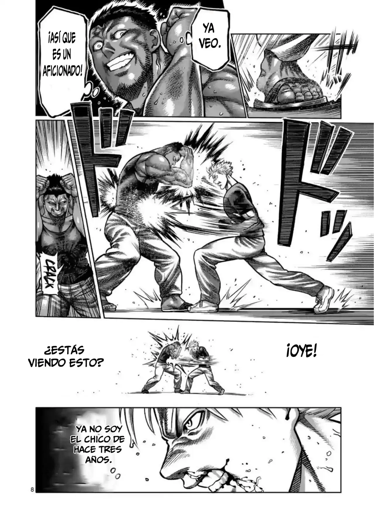 Kengan Omega capítulo 5 página 8