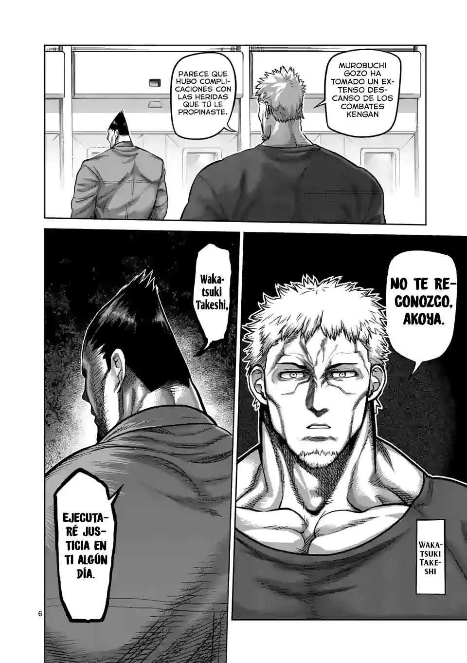 Kengan Omega capítulo 57 página 8
