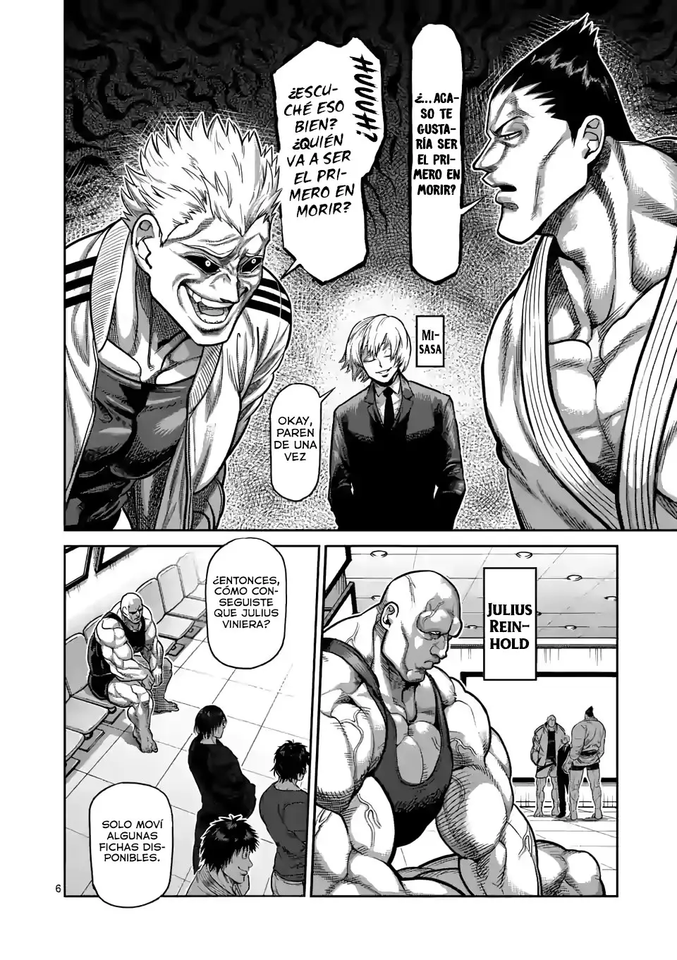 Kengan Omega capítulo 58 página 8