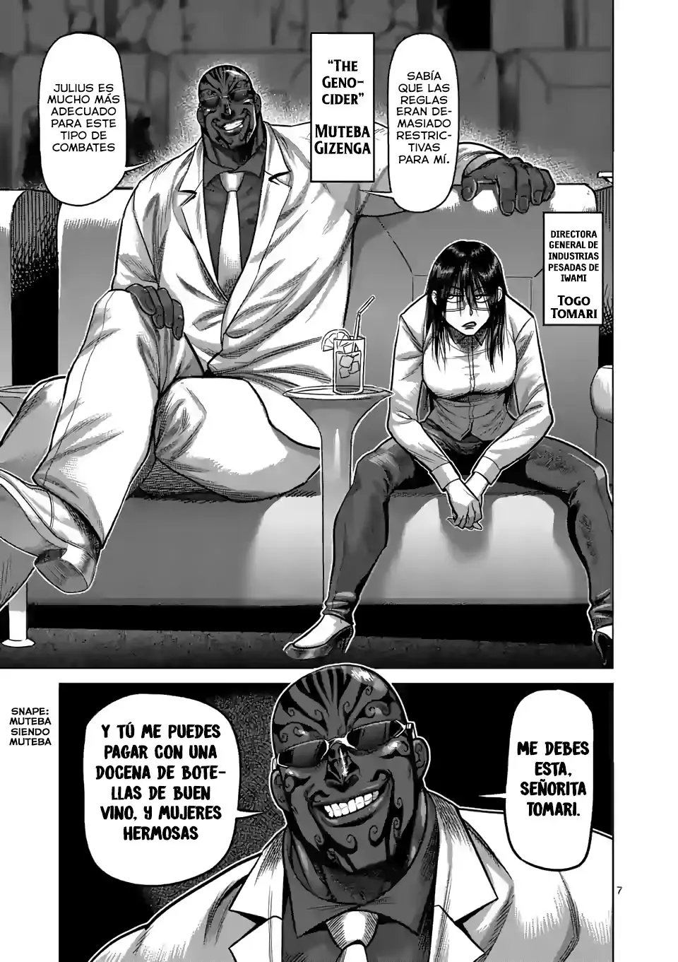 Kengan Omega capítulo 58 página 9