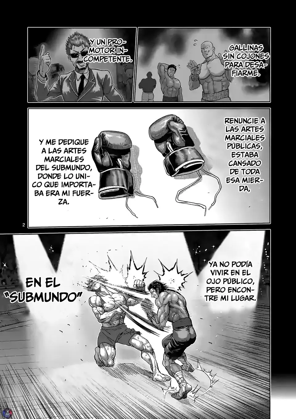 Kengan Omega capítulo 63 página 4