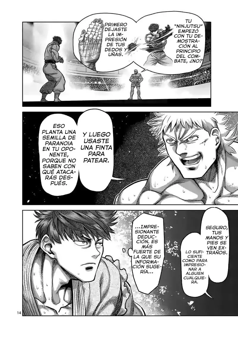 Kengan Omega capítulo 66 página 16