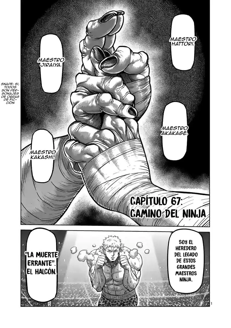Kengan Omega capítulo 67 página 3