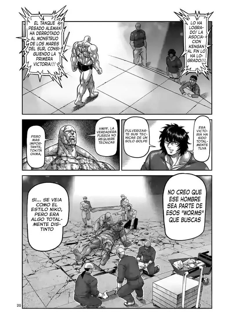 Kengan Omega capítulo 75 página 21