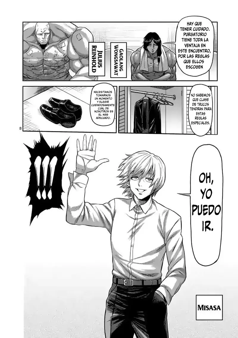 Kengan Omega capítulo 76 página 10