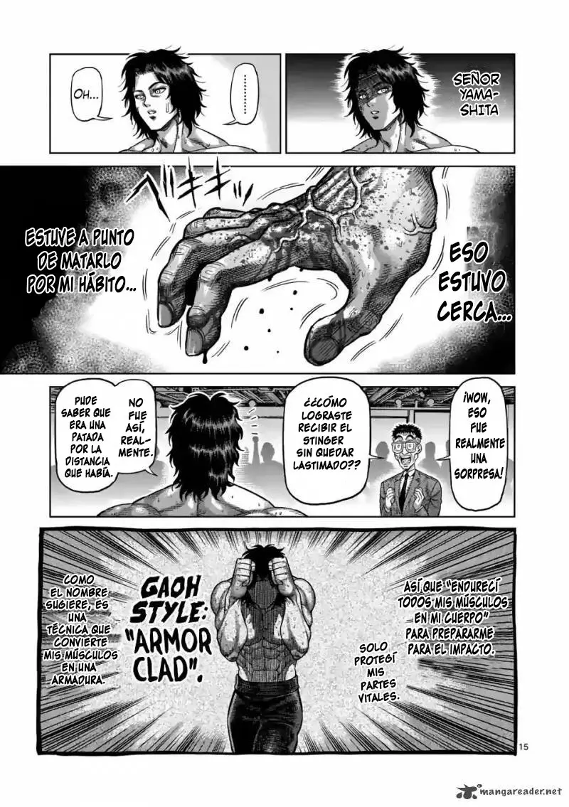 Kengan Omega capítulo 8 página 15