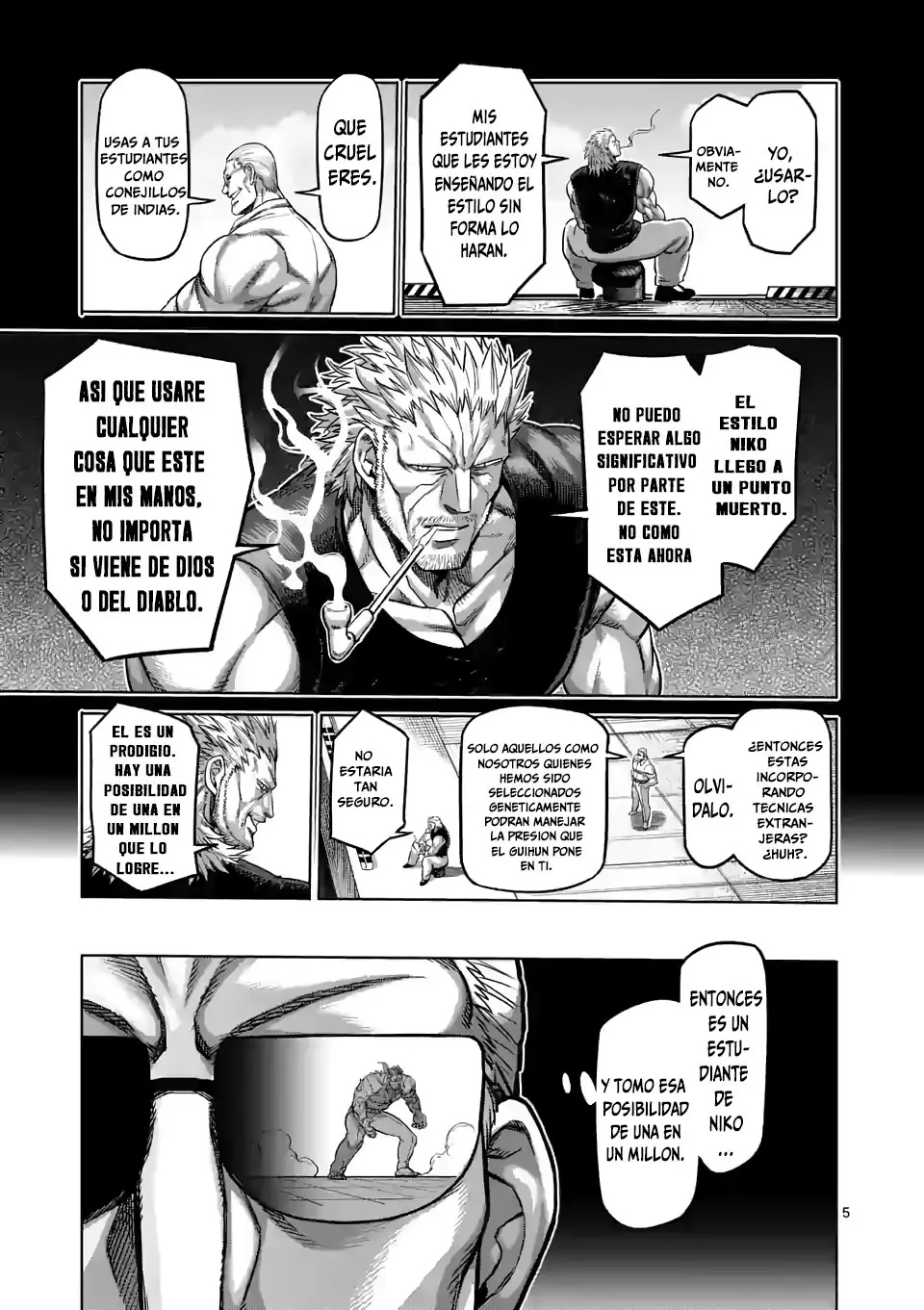 Kengan Omega capítulo 93 página 7