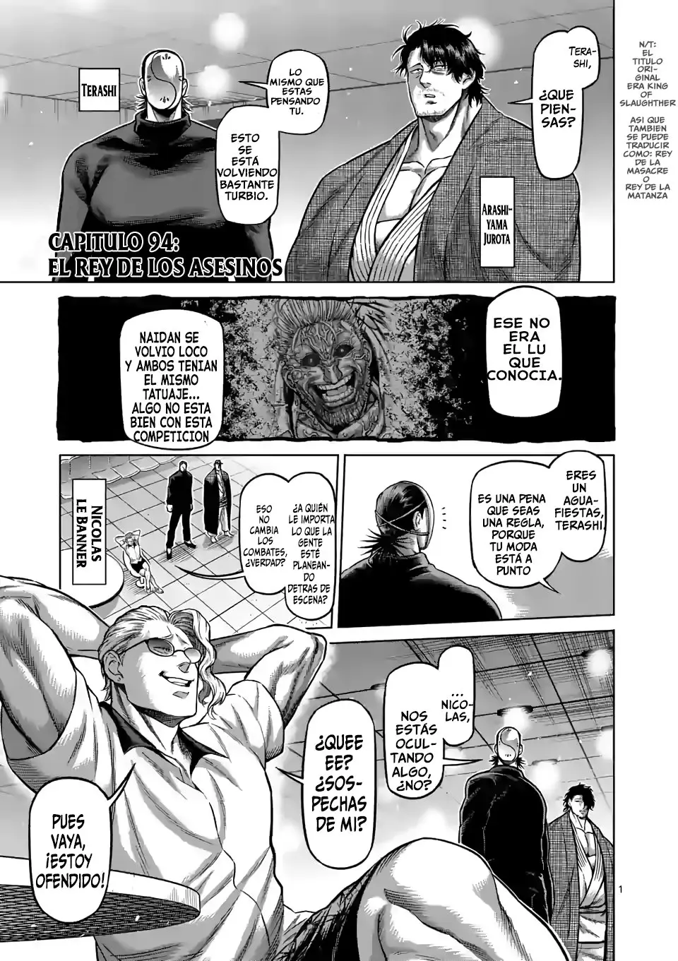 Kengan Omega capítulo 94 página 3