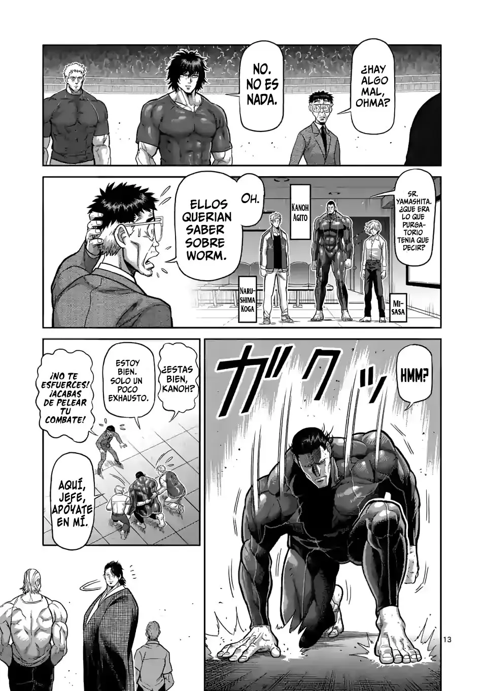 Kengan Omega capítulo 94 página 14