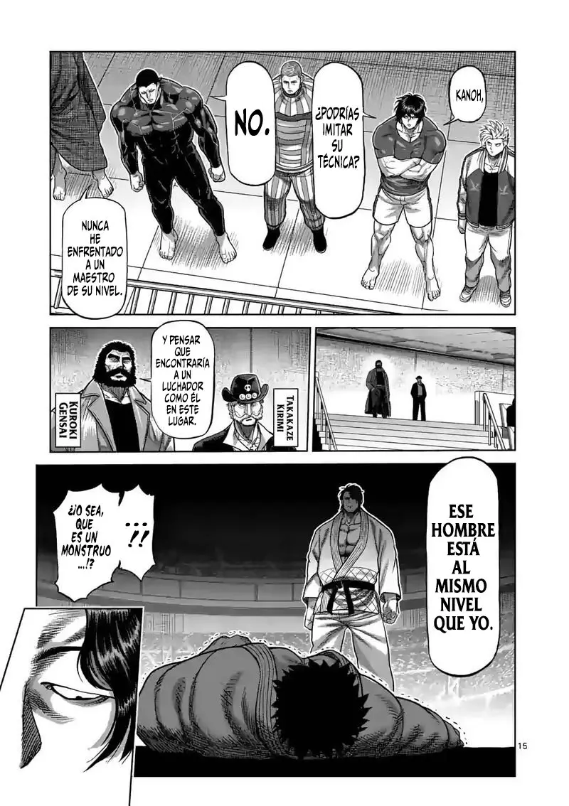 Kengan Omega capítulo 99 página 17