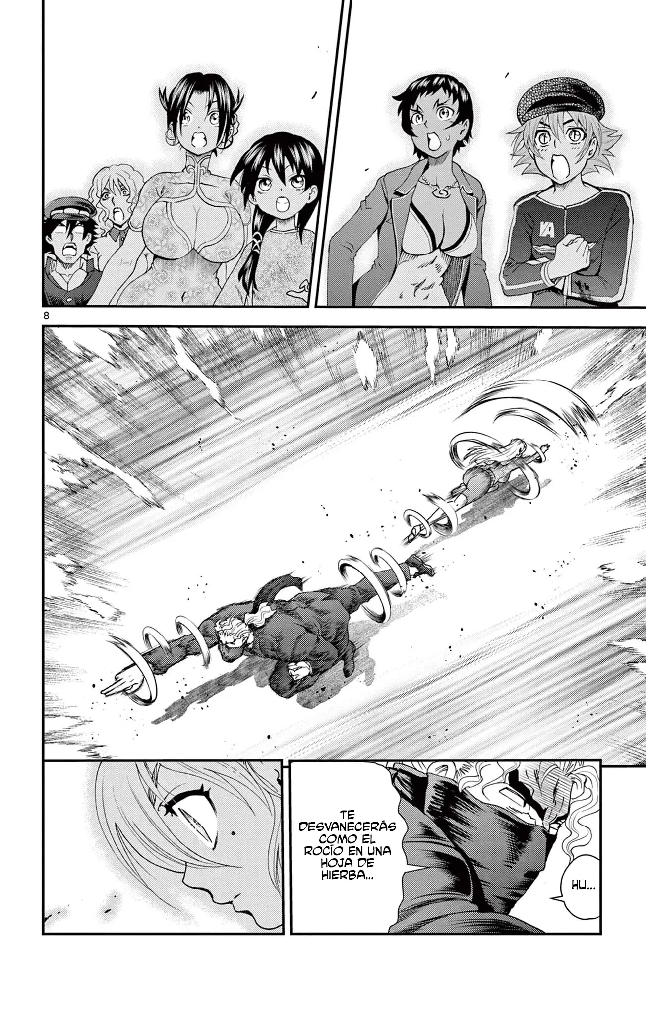 Kenichi 2 "El discípulo más fuerte de la historia" ~Arco de los Maestros~ capítulo 17 página 11