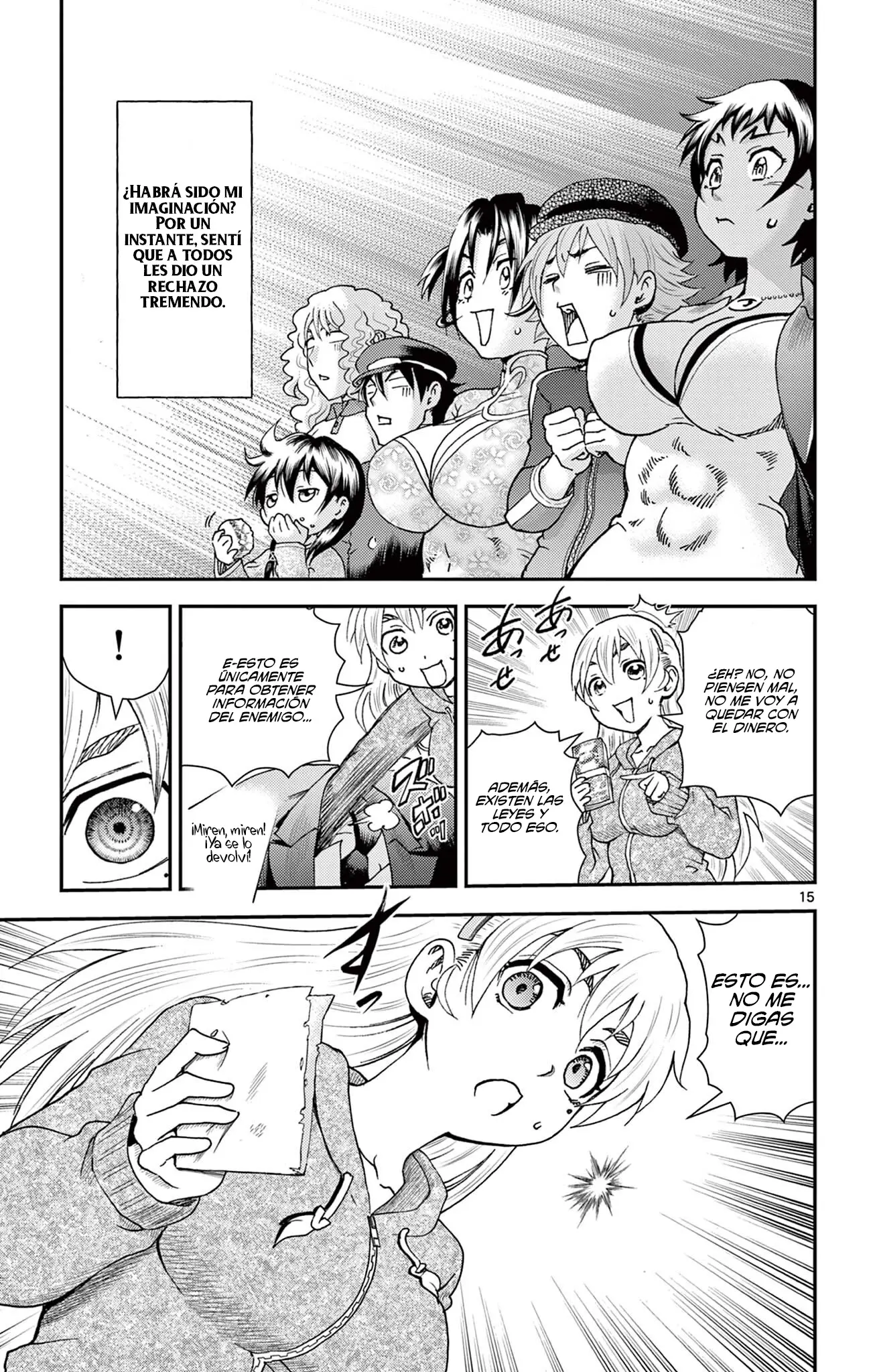 Kenichi 2 "El discípulo más fuerte de la historia" ~Arco de los Maestros~ capítulo 17 página 18