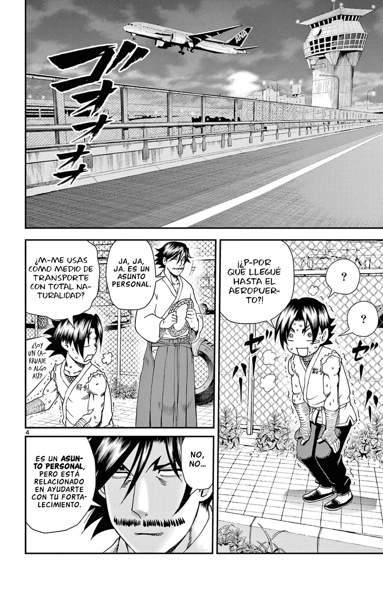 Kenichi 2 "El discípulo más fuerte de la historia" ~Arco de los Maestros~ capítulo 18 página 4