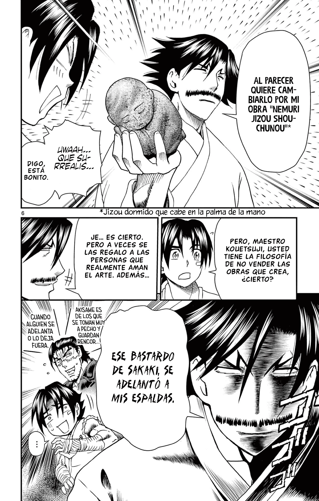 Kenichi 2 "El discípulo más fuerte de la historia" ~Arco de los Maestros~ capítulo 18 página 6