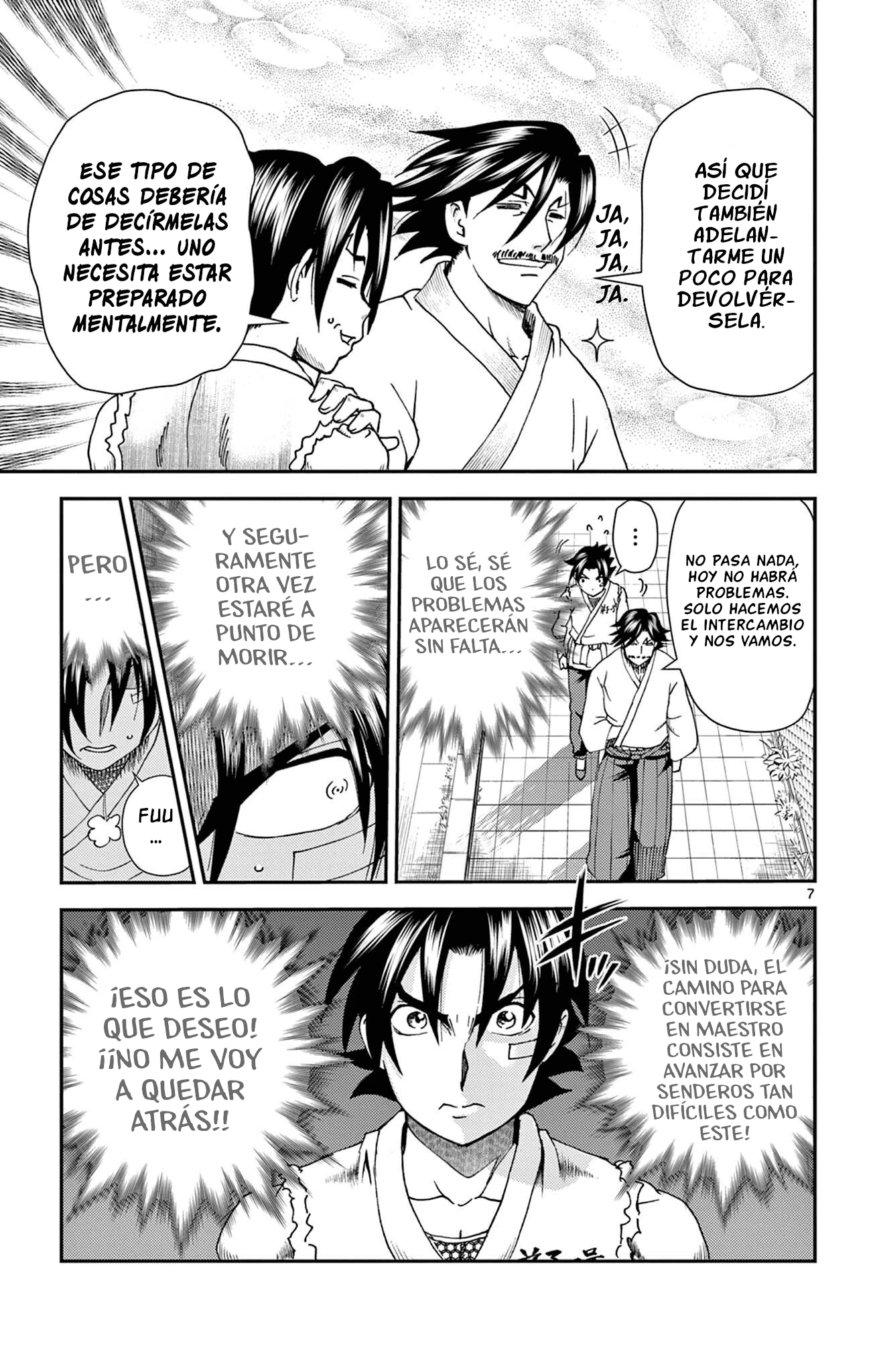 Kenichi 2 "El discípulo más fuerte de la historia" ~Arco de los Maestros~ capítulo 18 página 7