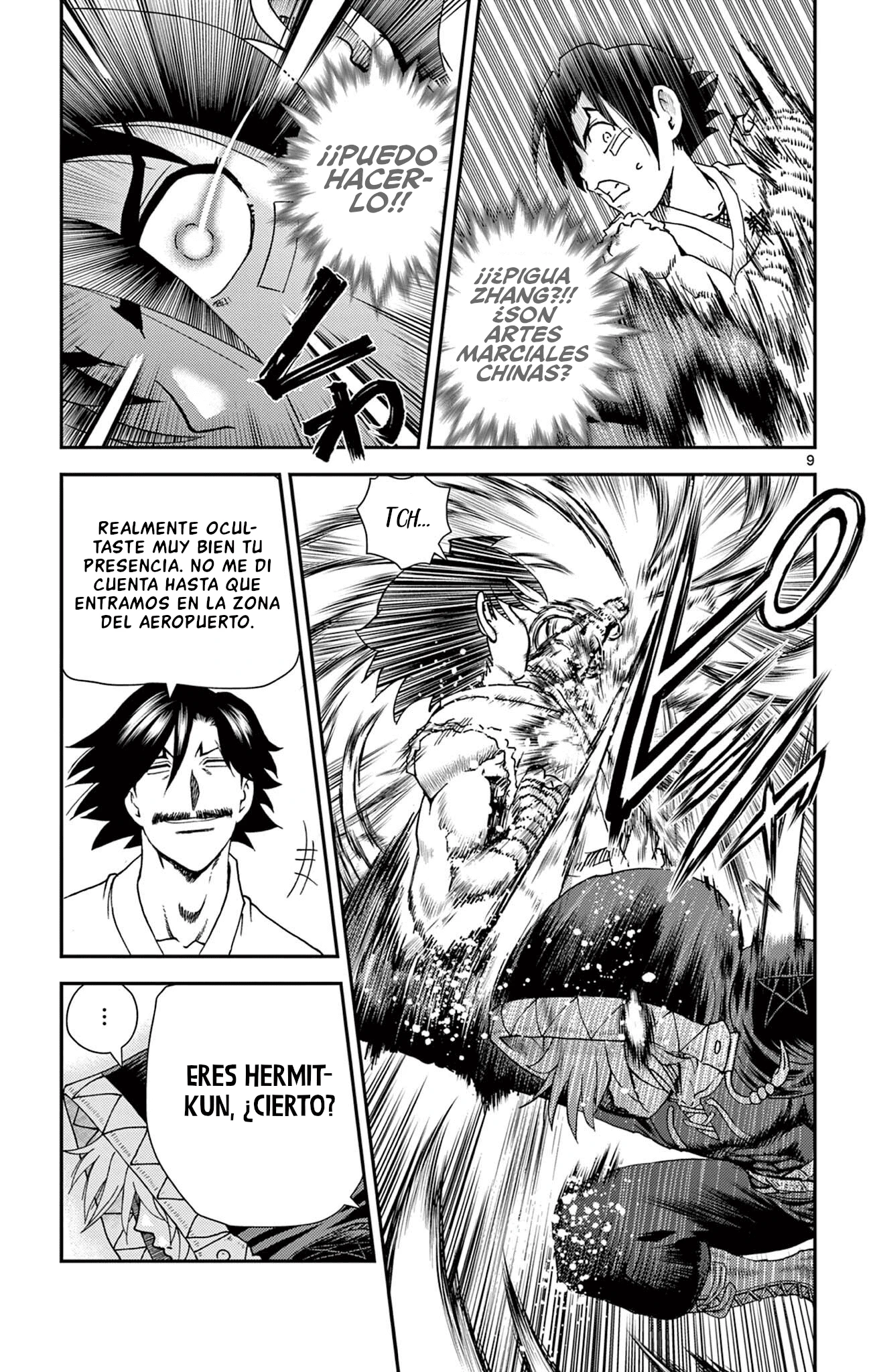 Kenichi 2 "El discípulo más fuerte de la historia" ~Arco de los Maestros~ capítulo 18 página 9