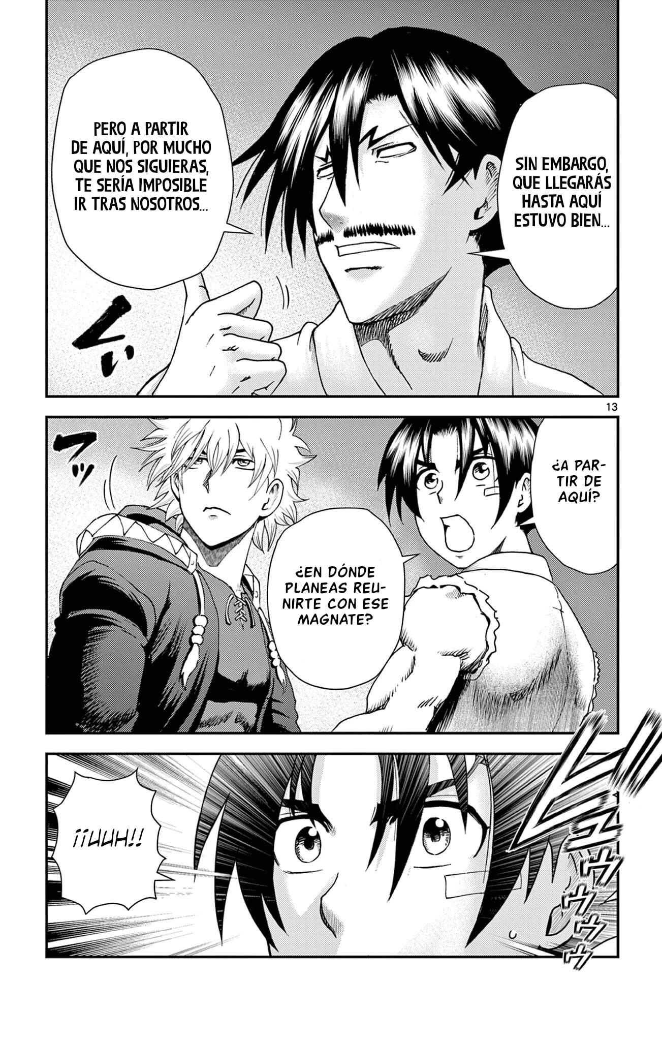Kenichi 2 "El discípulo más fuerte de la historia" ~Arco de los Maestros~ capítulo 18 página 13