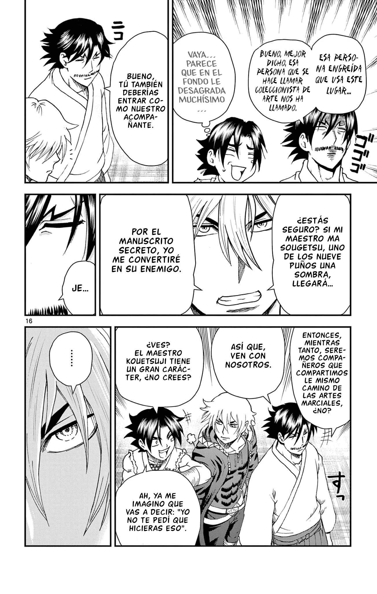Kenichi 2 "El discípulo más fuerte de la historia" ~Arco de los Maestros~ capítulo 18 página 15