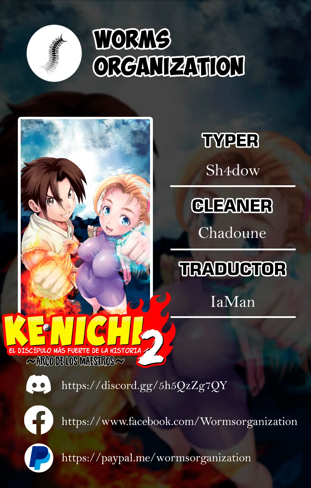 Kenichi 2 "El discípulo más fuerte de la historia" ~Arco de los Maestros~ capítulo 19 página 1