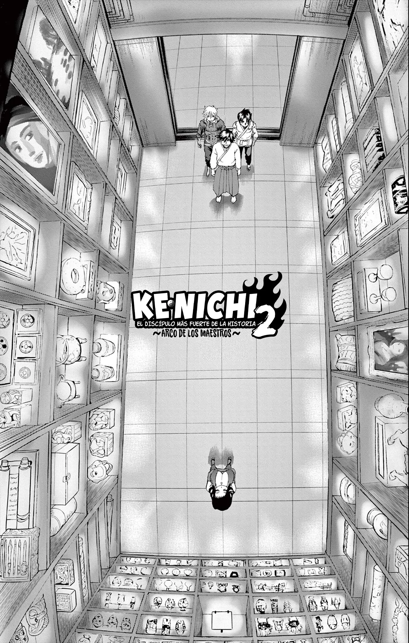 Kenichi 2 "El discípulo más fuerte de la historia" ~Arco de los Maestros~ capítulo 19 página 4