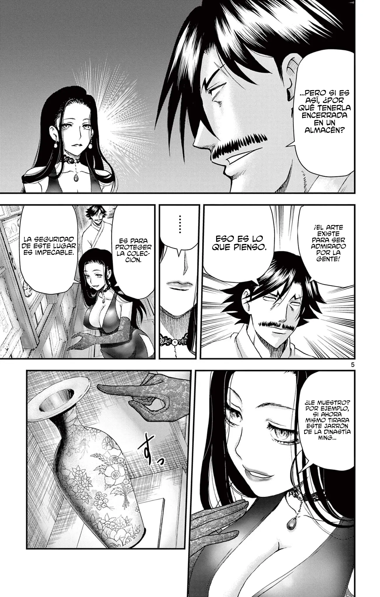 Kenichi 2 "El discípulo más fuerte de la historia" ~Arco de los Maestros~ capítulo 19 página 8