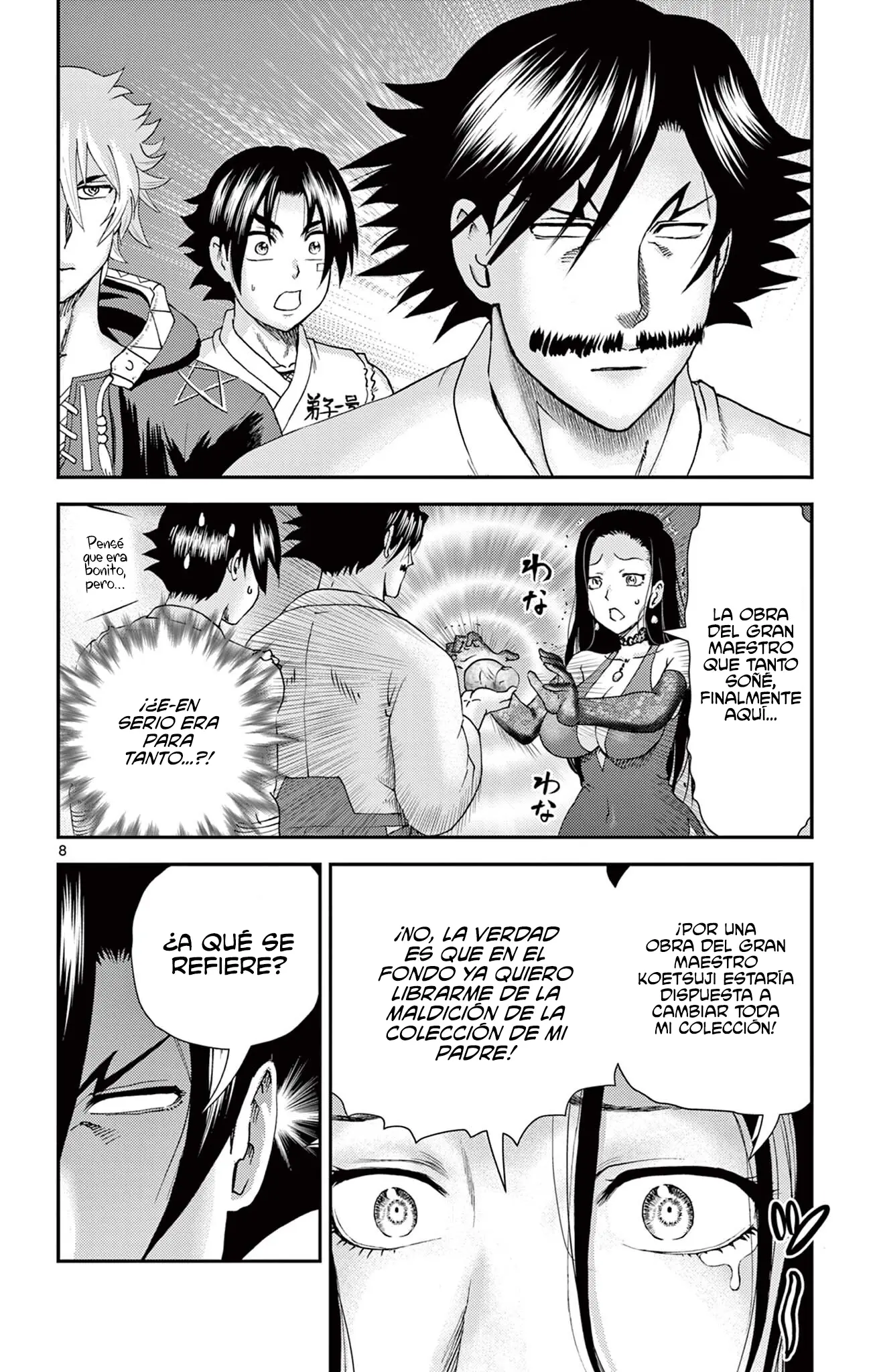 Kenichi 2 "El discípulo más fuerte de la historia" ~Arco de los Maestros~ capítulo 19 página 11