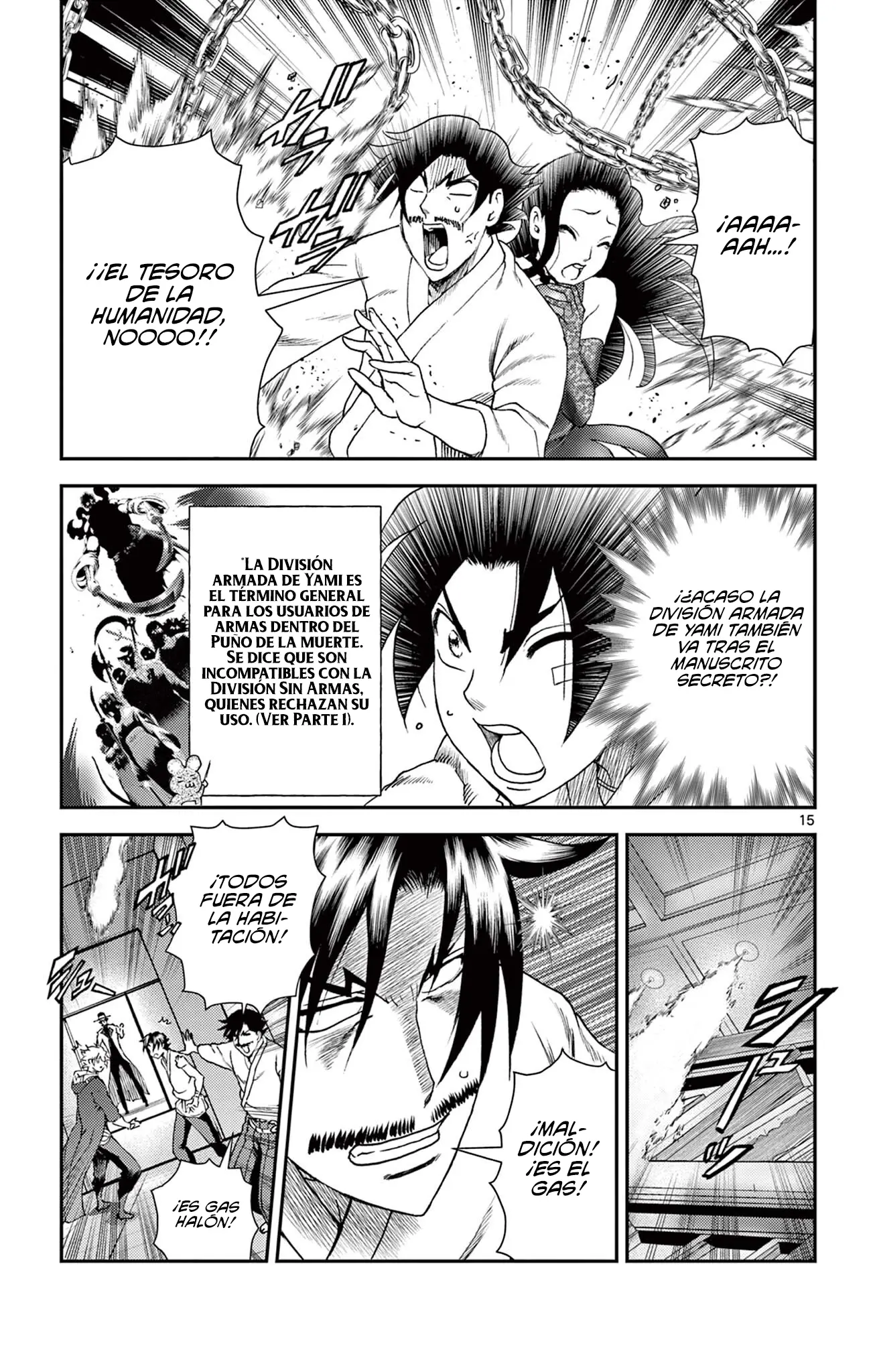 Kenichi 2 "El discípulo más fuerte de la historia" ~Arco de los Maestros~ capítulo 19 página 18