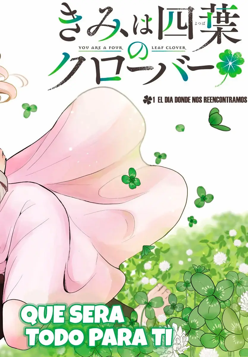 Kimi wa yotsuba no clover capítulo 1 página 3