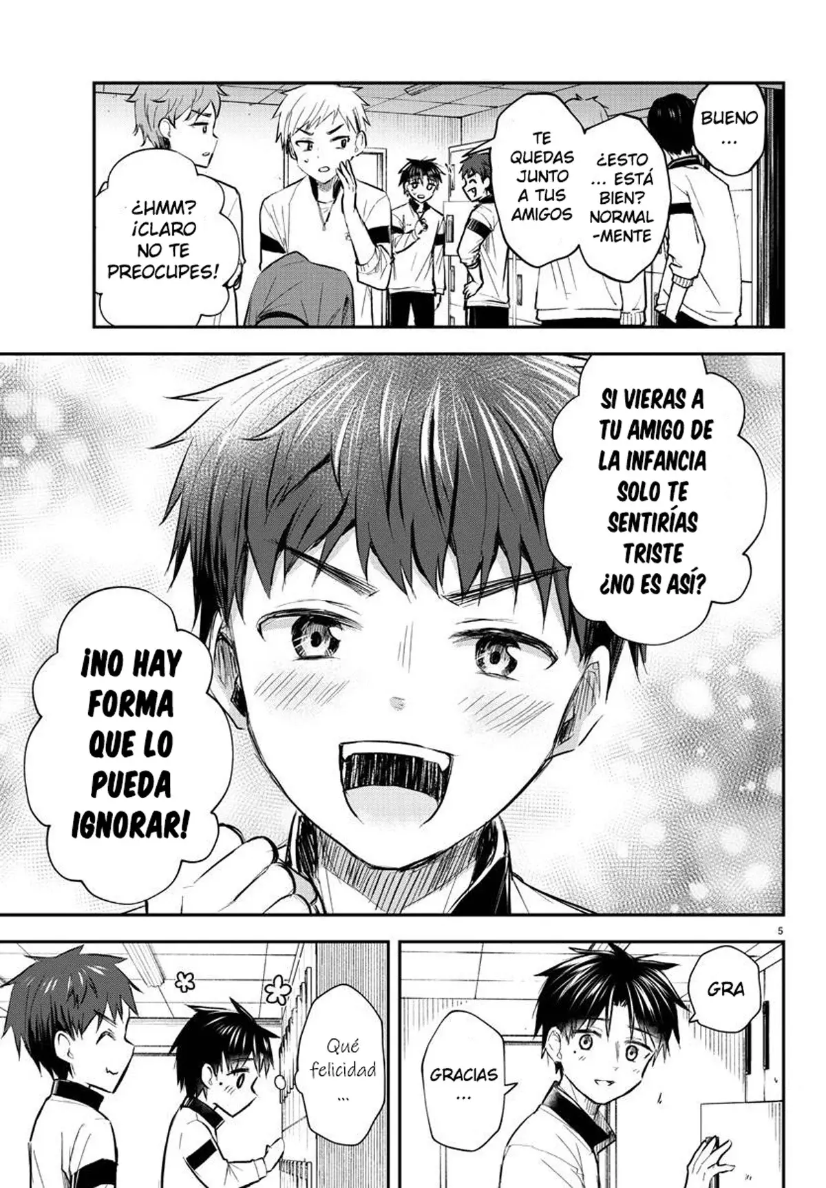 Kimi wa yotsuba no clover capítulo 10 página 5