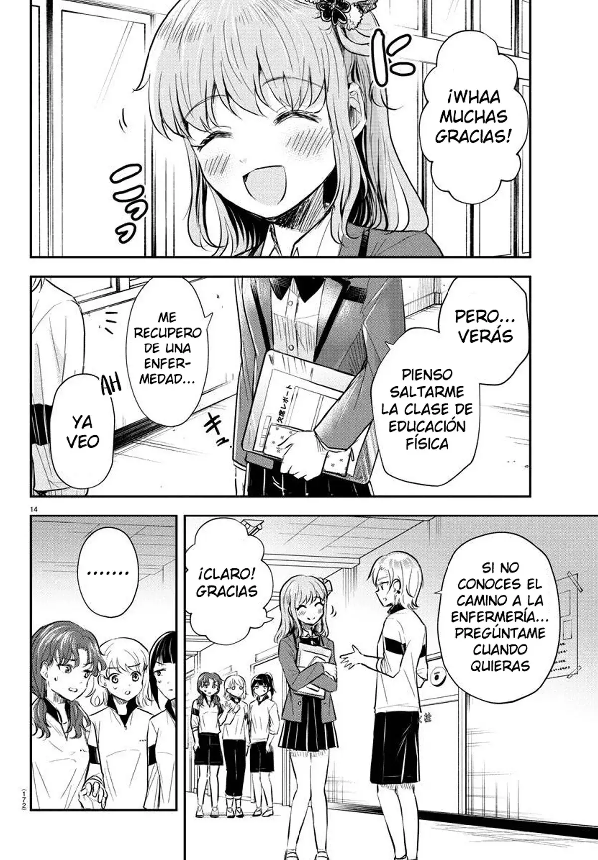 Kimi wa yotsuba no clover capítulo 10 página 14