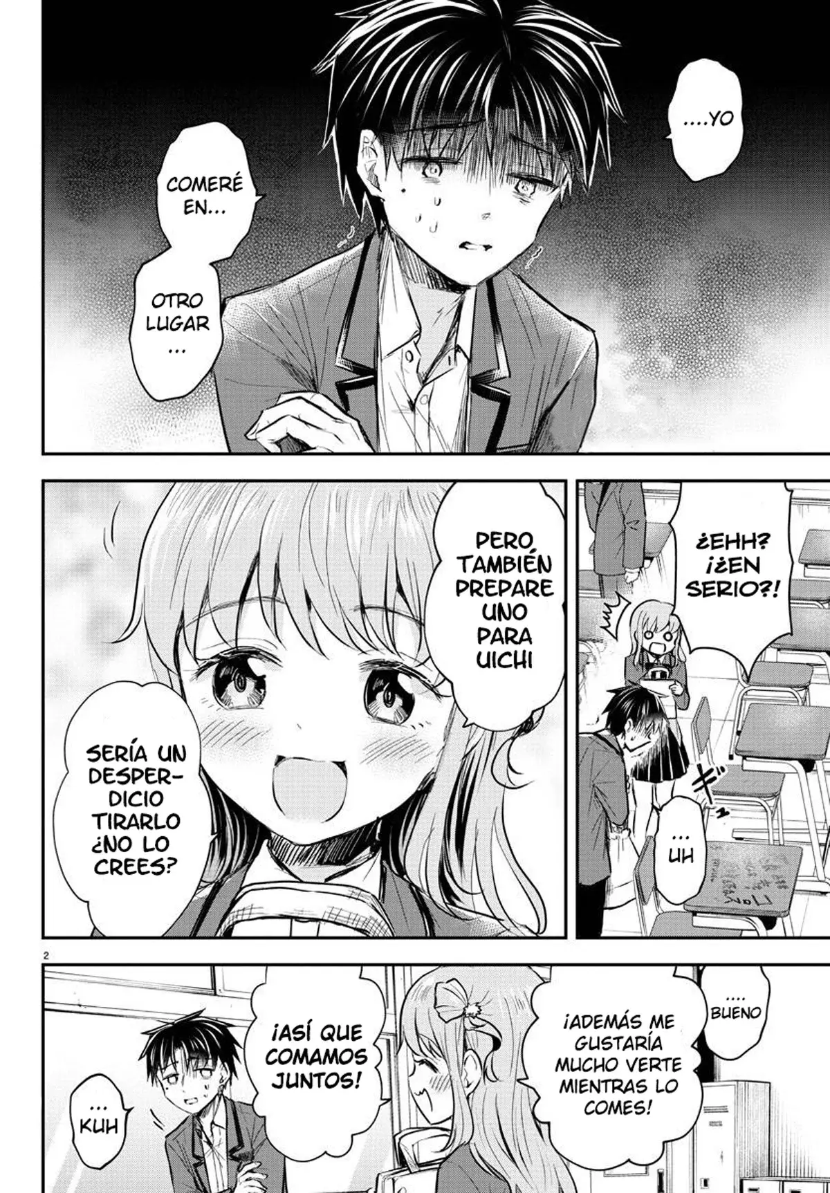 Kimi wa yotsuba no clover capítulo 11 página 2