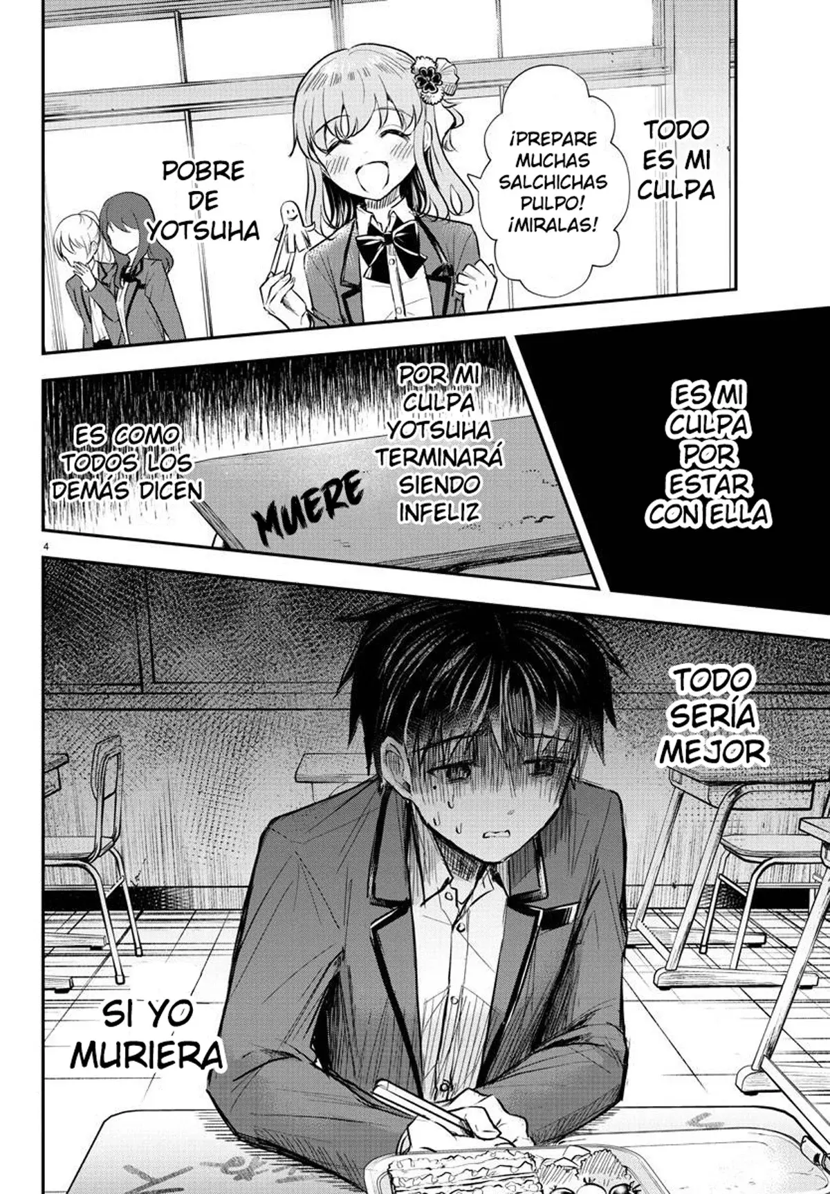 Kimi wa yotsuba no clover capítulo 11 página 4