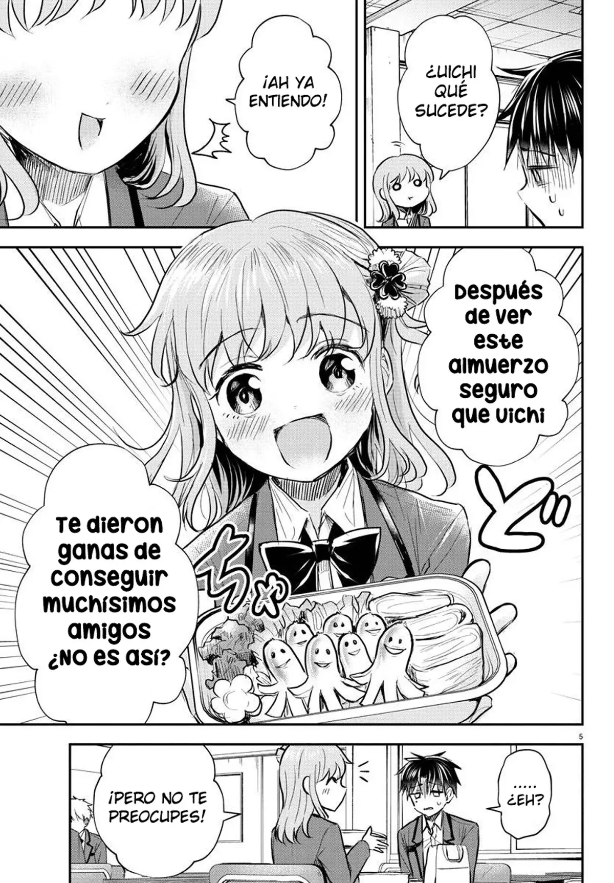 Kimi wa yotsuba no clover capítulo 11 página 5