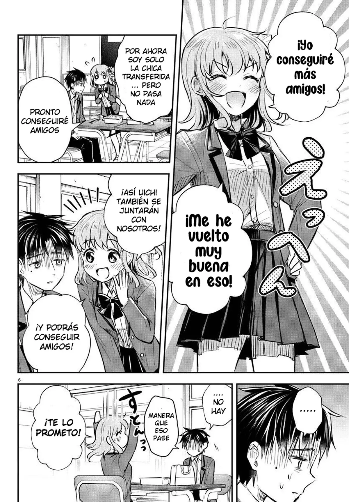 Kimi wa yotsuba no clover capítulo 11 página 6