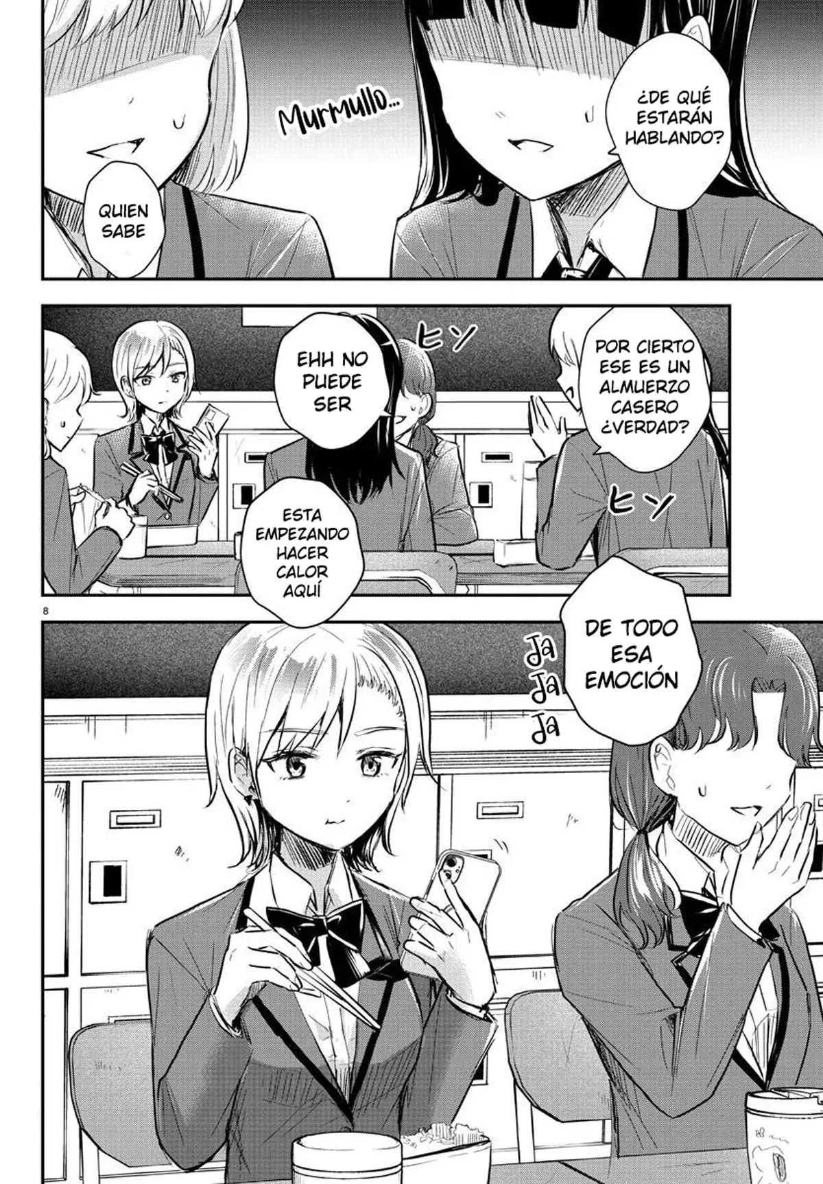 Kimi wa yotsuba no clover capítulo 11 página 8
