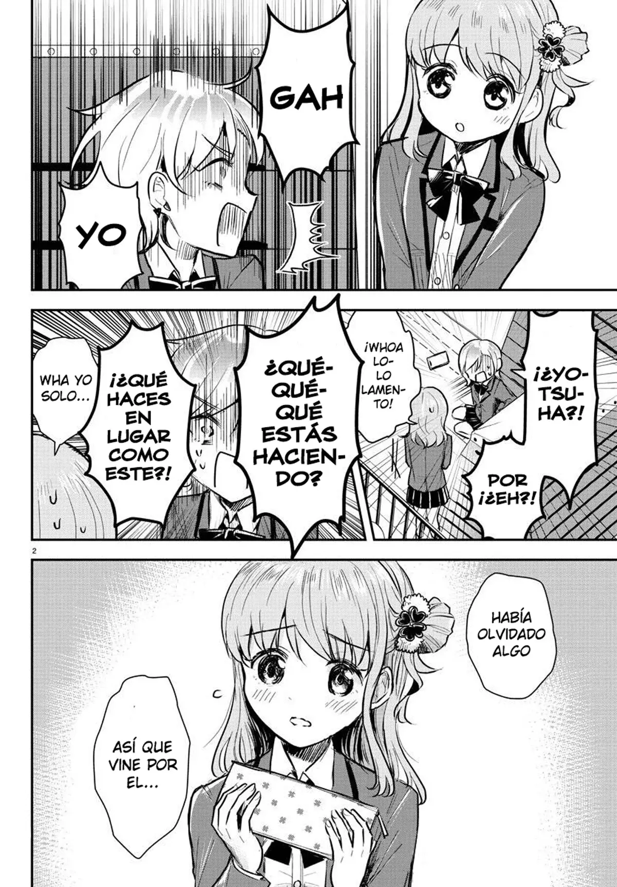 Kimi wa yotsuba no clover capítulo 12 página 2