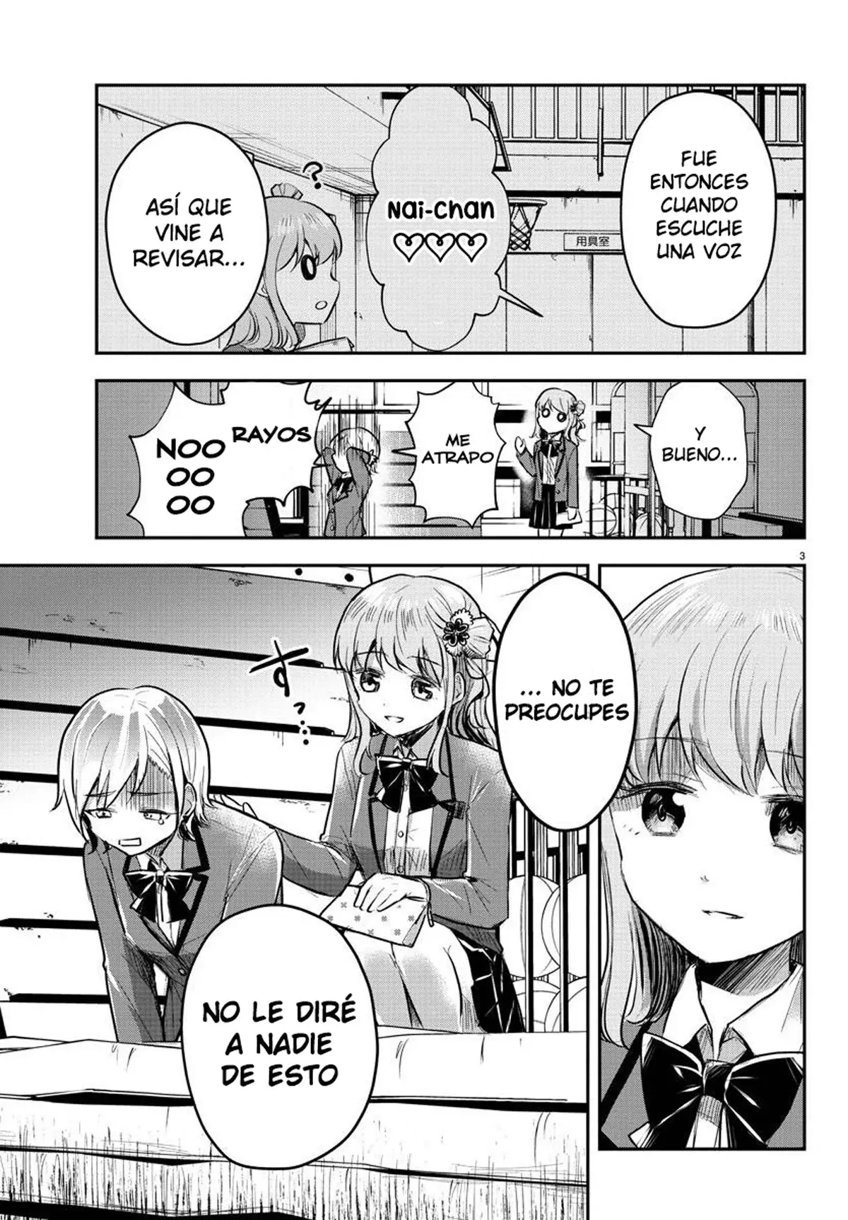 Kimi wa yotsuba no clover capítulo 12 página 3