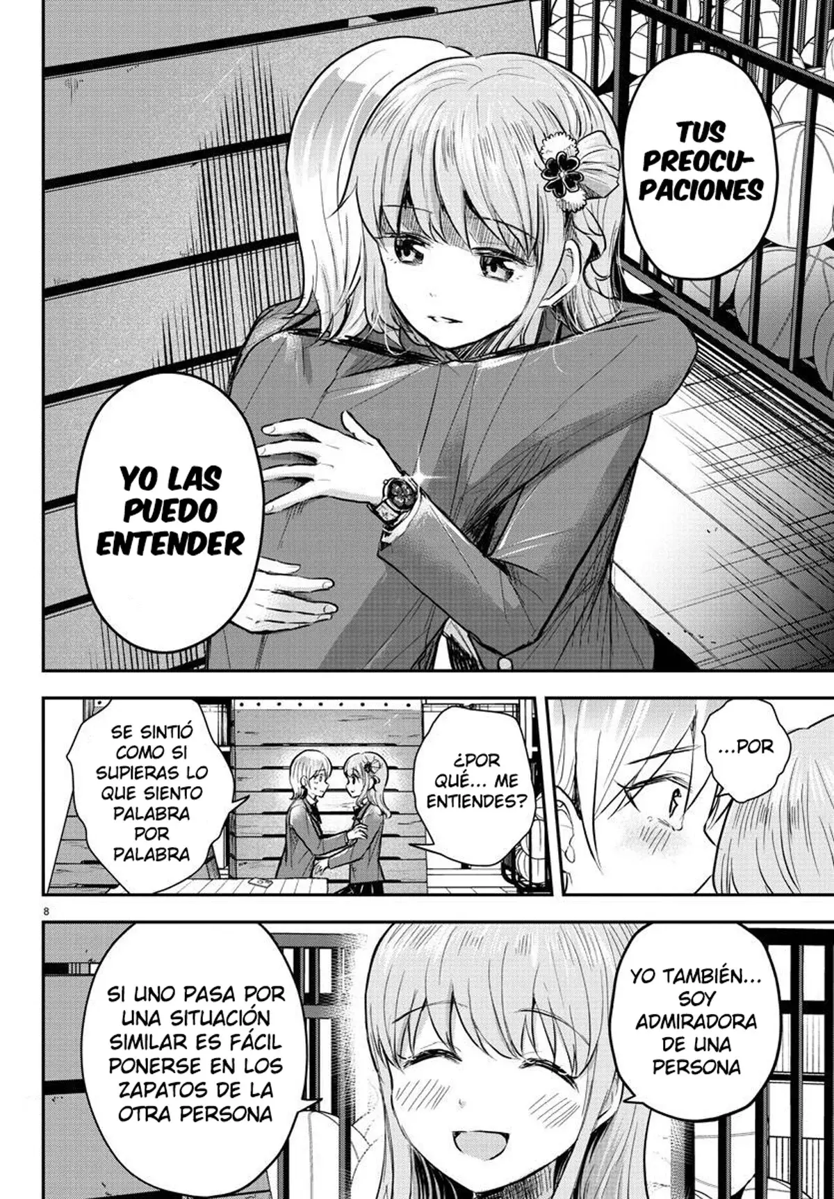 Kimi wa yotsuba no clover capítulo 12 página 8