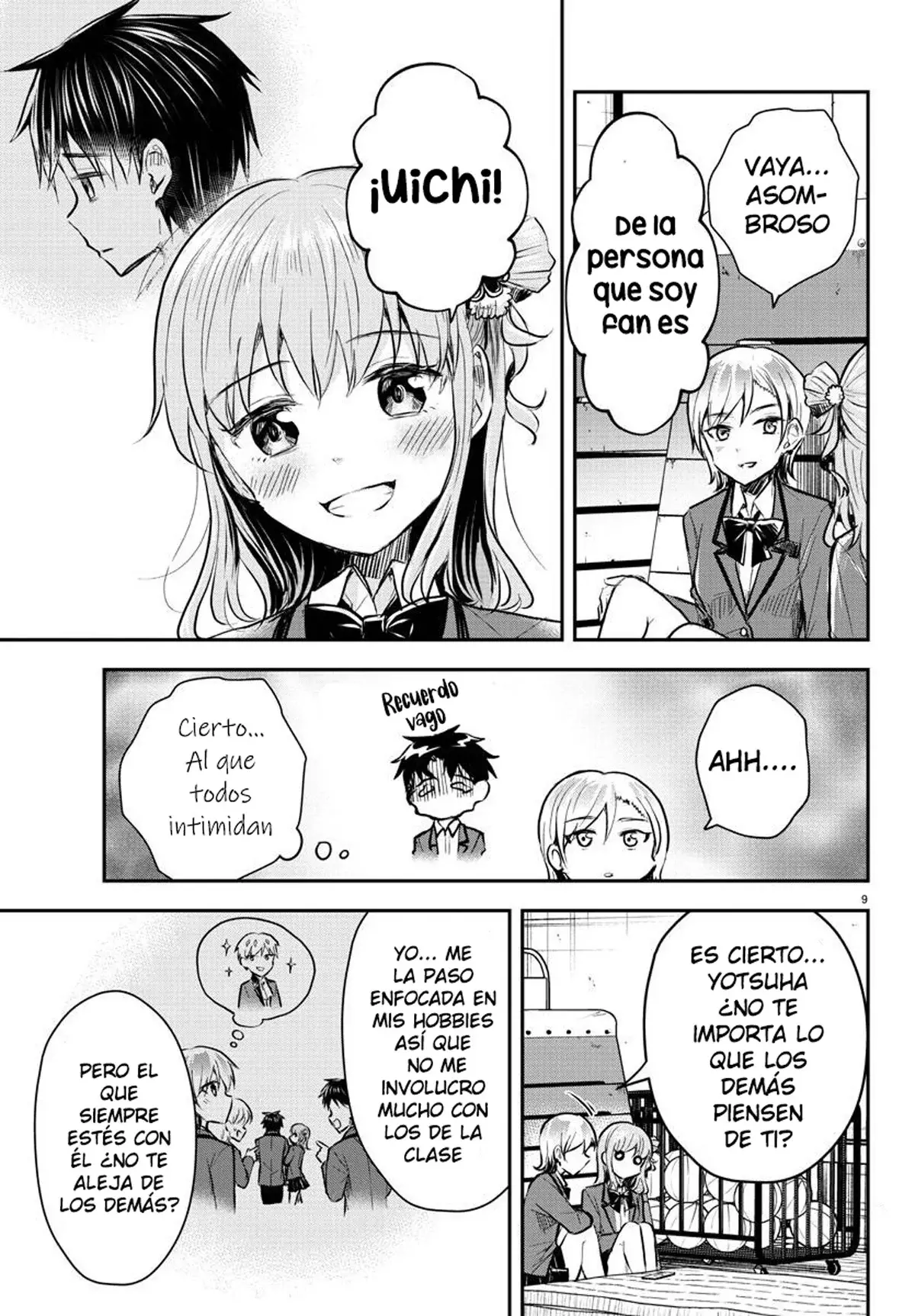 Kimi wa yotsuba no clover capítulo 12 página 9