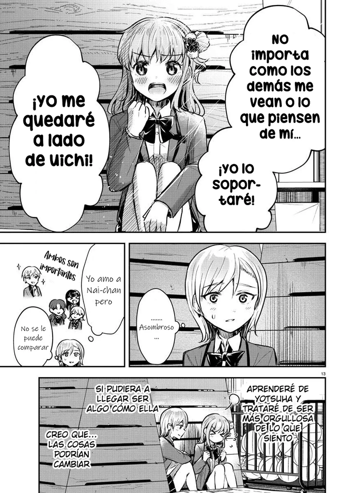 Kimi wa yotsuba no clover capítulo 12 página 13