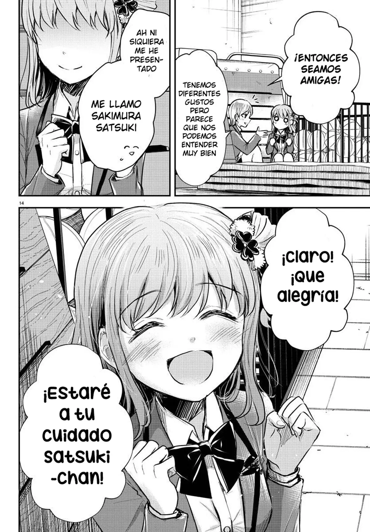 Kimi wa yotsuba no clover capítulo 12 página 14