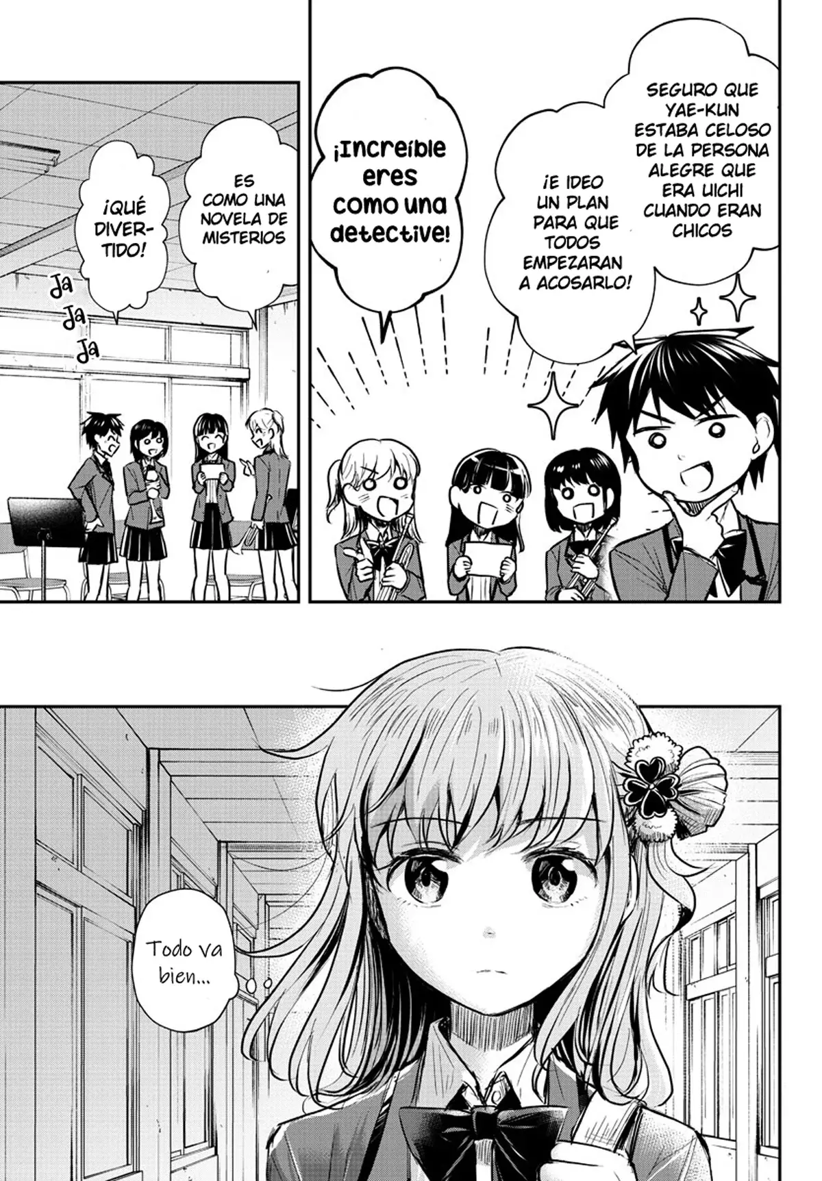 Kimi wa yotsuba no clover capítulo 14 página 3