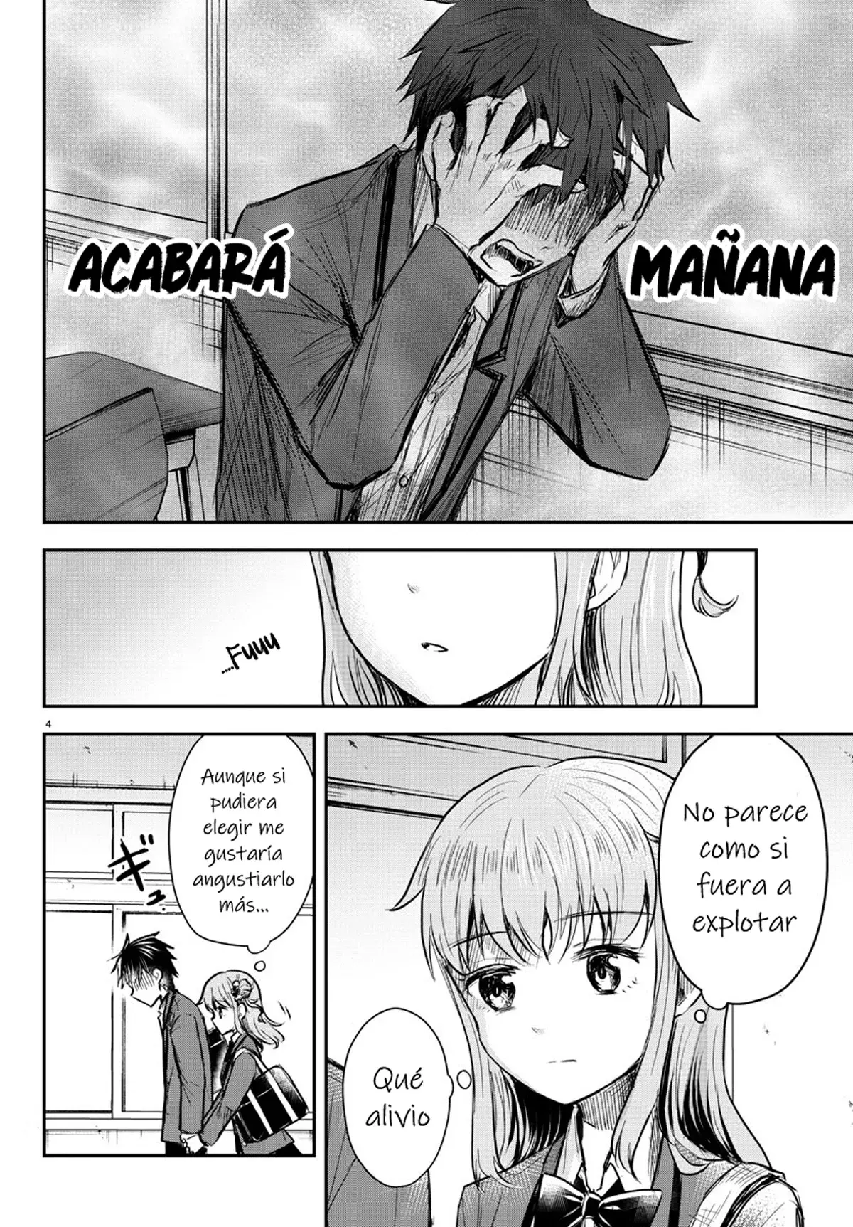 Kimi wa yotsuba no clover capítulo 14 página 4