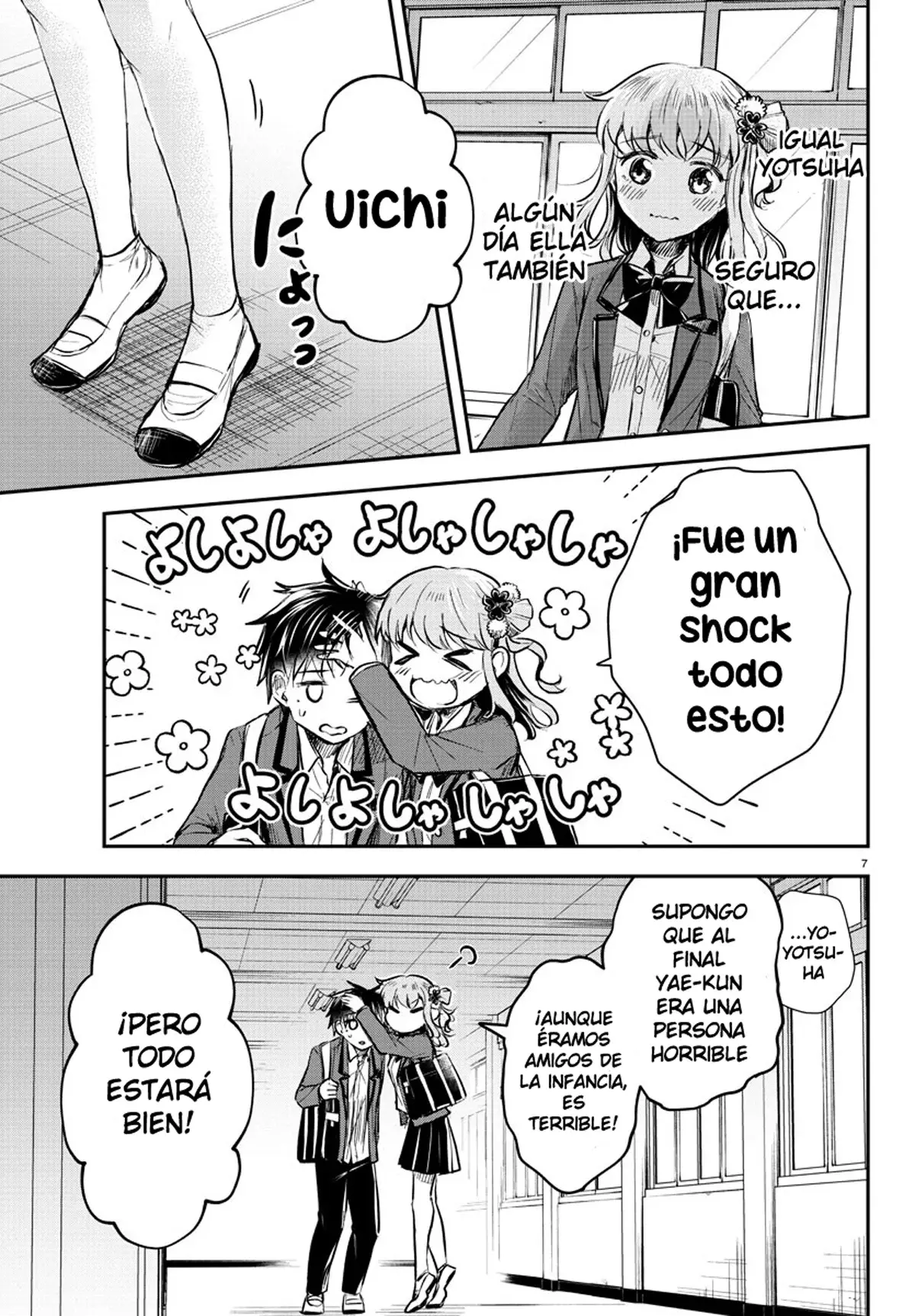 Kimi wa yotsuba no clover capítulo 14 página 7