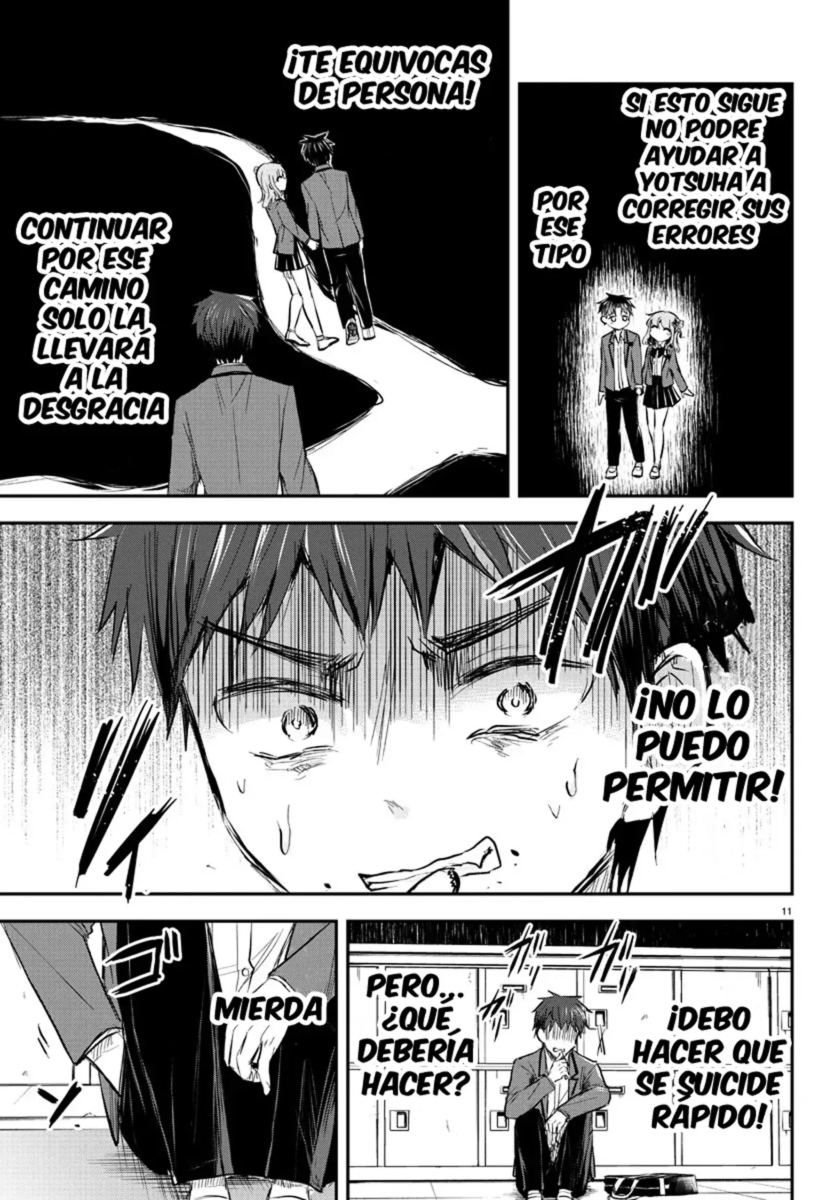 Kimi wa yotsuba no clover capítulo 14 página 11