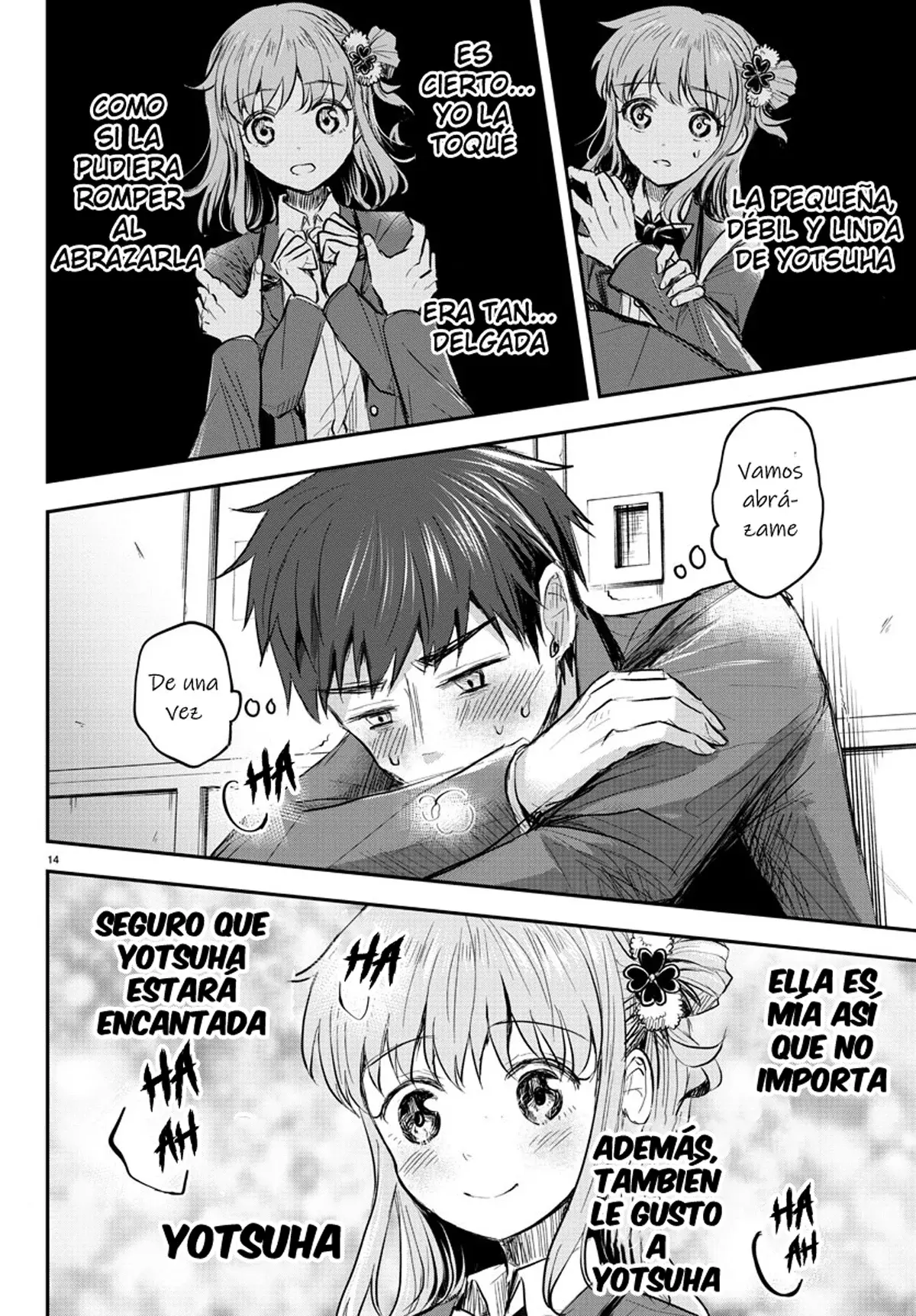 Kimi wa yotsuba no clover capítulo 14 página 14